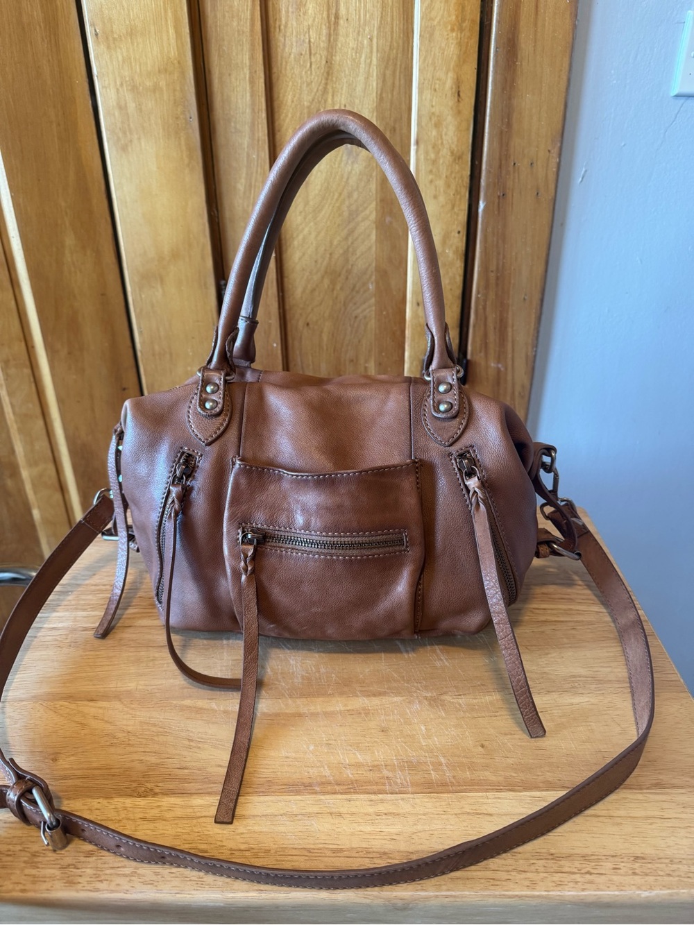 We The Free Baby Emerson Tote Bag - Saddle